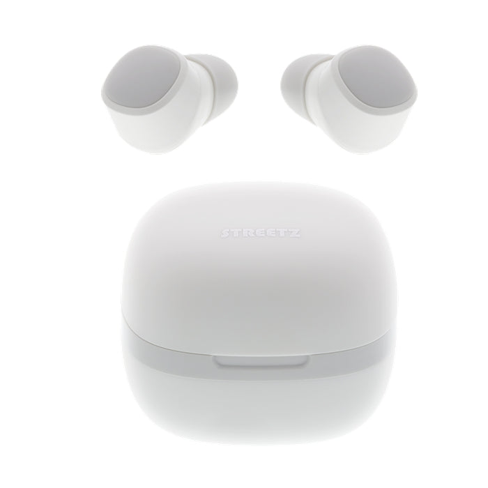 Streetz True Wireless Headphones IPX6 - White