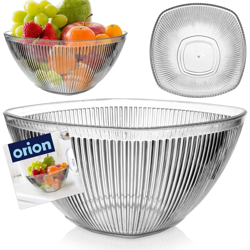 Stylish and Durable Bowl in Acrylic, 1.7 Liter