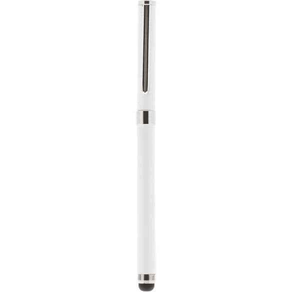 Stylus Pen, stylus pen for touch screens with ballpoint pen, white