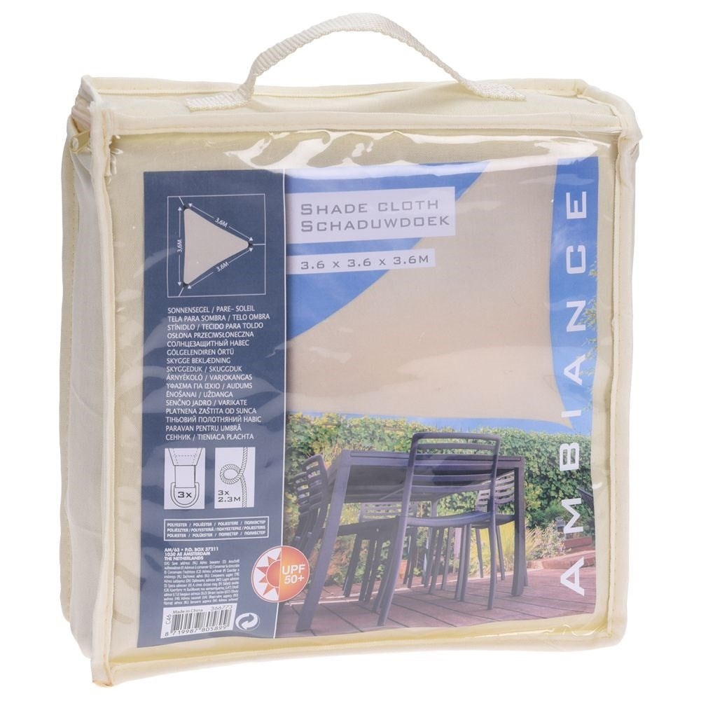 Sun sail: Protection for garden, balcony and camping
