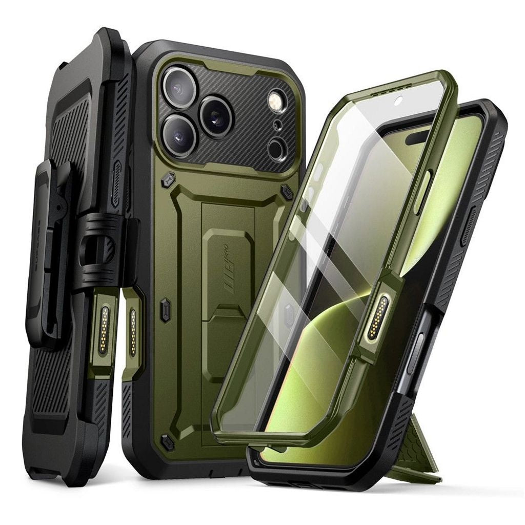SupCase UB Pro Case for iPhone 17 Pro - Green