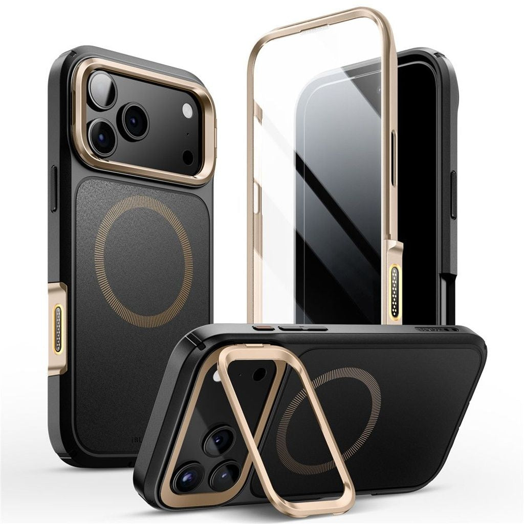 Supcase IBLSN Ares Flip MagSafe Case for iPhone 17 Pro Max - Gold