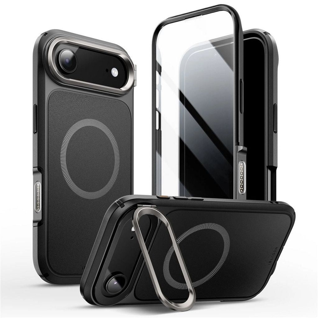 Supcase IBLSN Ares Flip MagSafe Case for iPhone Air - Black