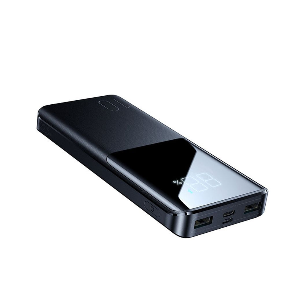 Super Charge LED Powerbank 10,000mAh, 22.5W - Black