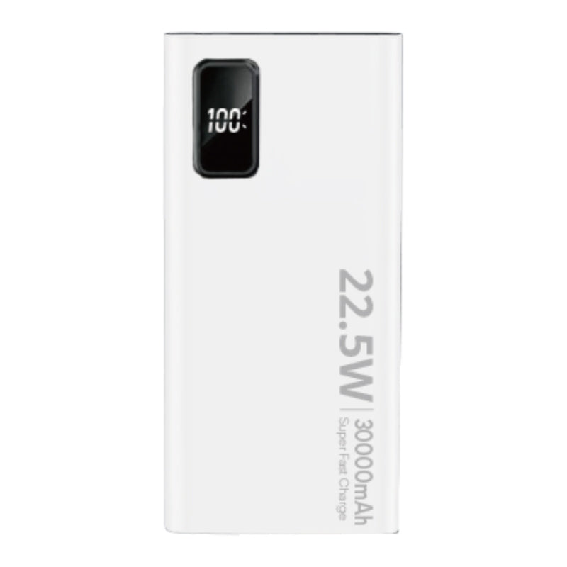 Super Powerbank 30000mAh, 22.5W - White