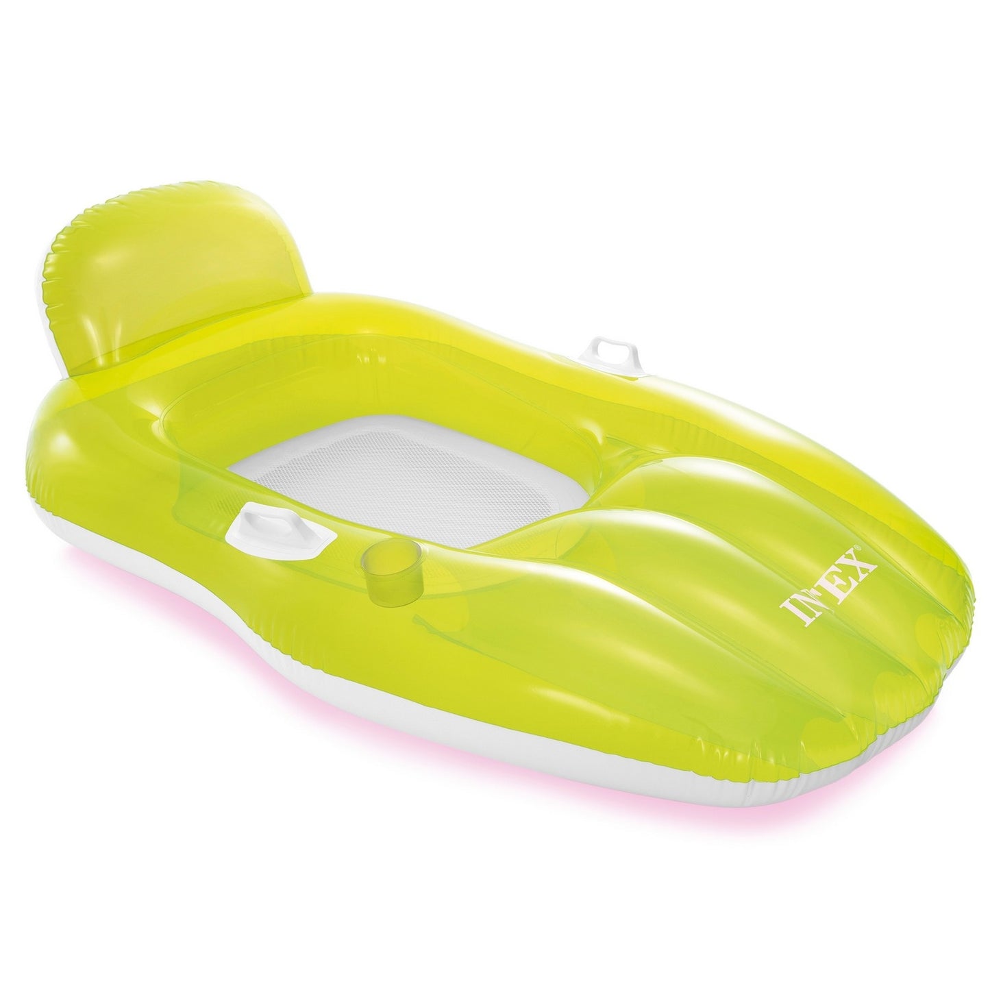 Swimming mattress 163 x 104 cm INTEX green