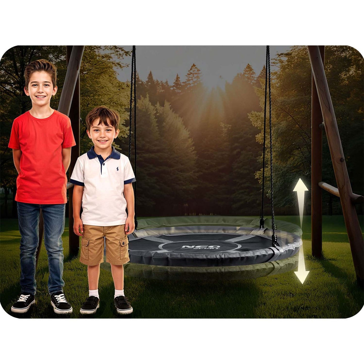 Swing stork's nest Neo-Sport Swingo 100 cm