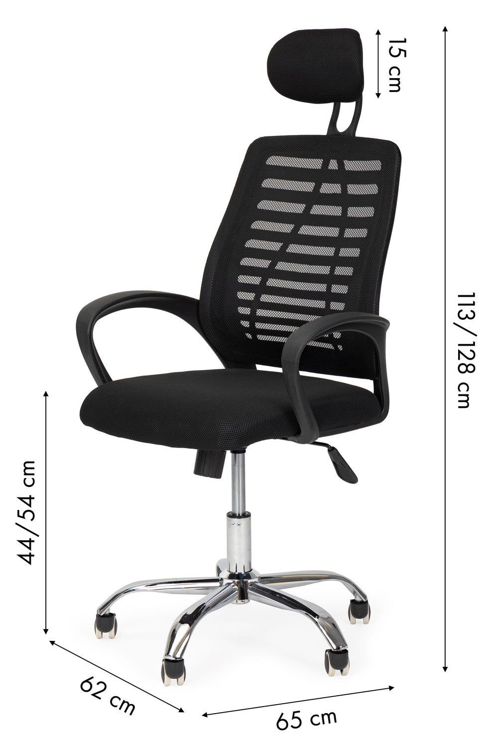 Swivel office chair rocking headrest chair