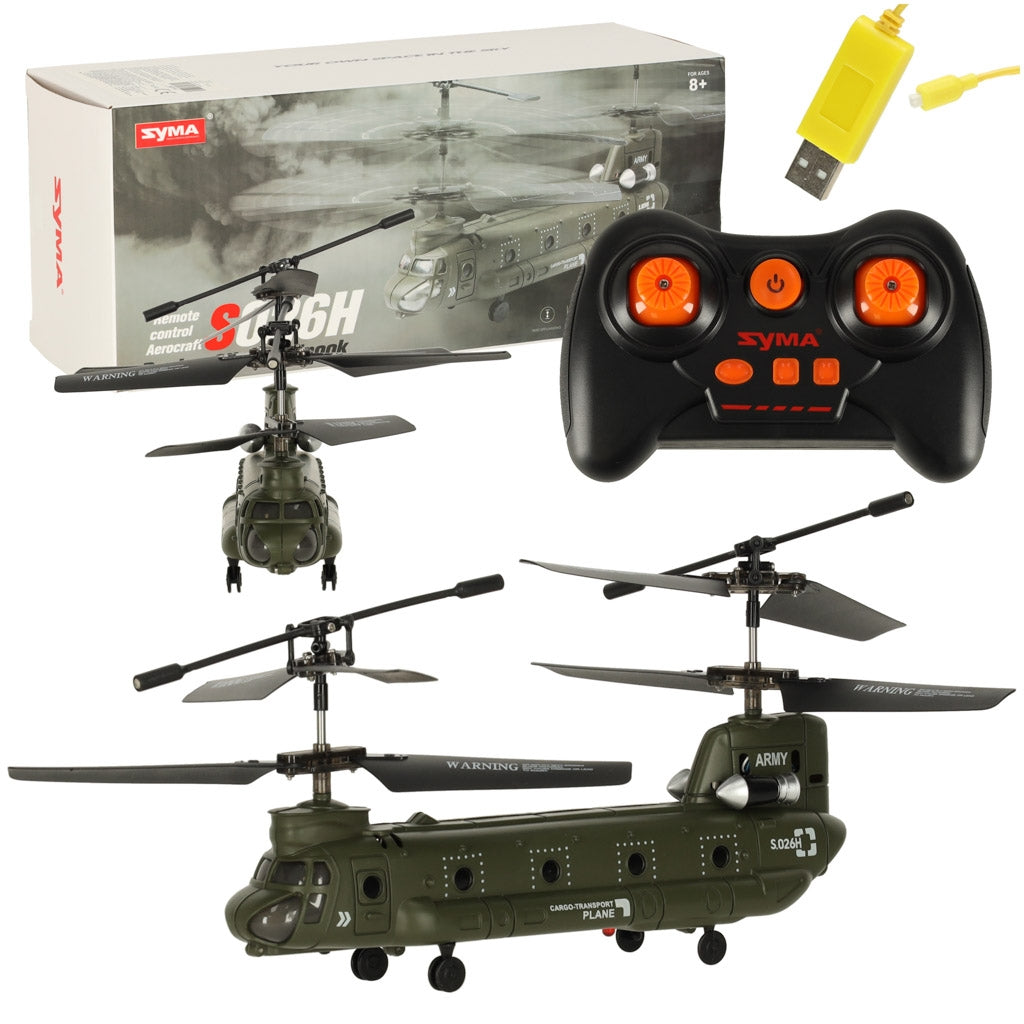 Syma S026H-1 RC drone 2.4GHz Wi-Fi black