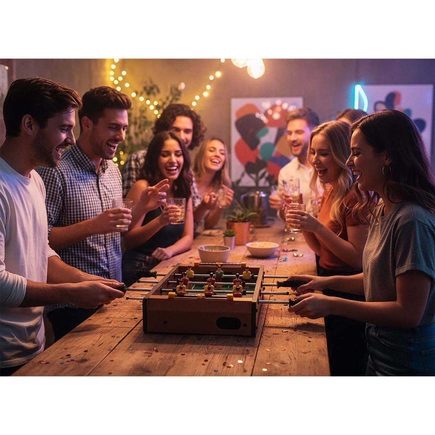 Tabletop Foosball Game for Kids – Portable, Easy Setup