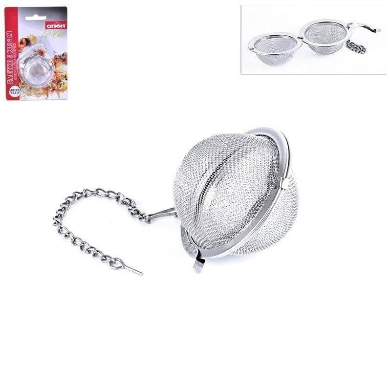 Tea and herb maker in durable stainless steel