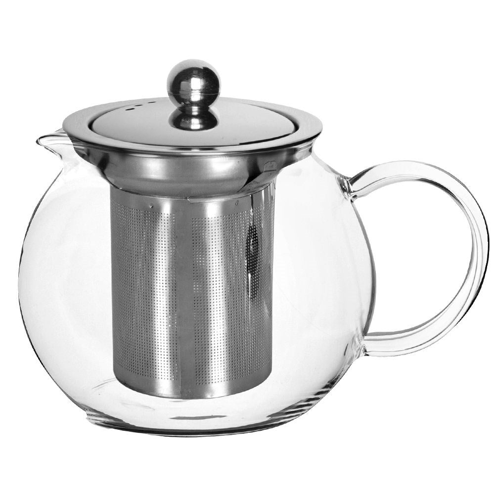 Teapot with Removable Strainer for All Stoves