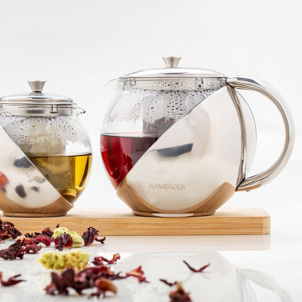 Teapot with heat-resistant glass infuser ACER 1.1 l