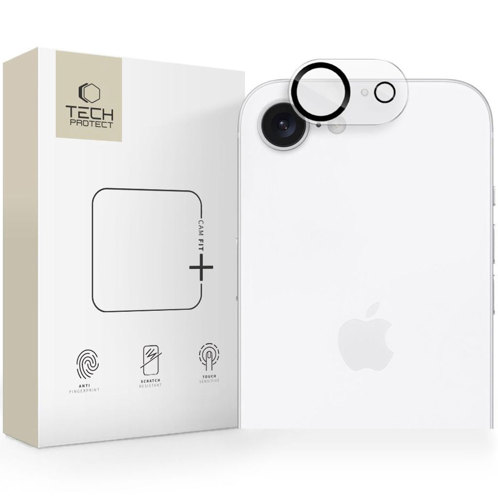 Tech-Protect Cam Fit+ Linsskydd För iPhone 16E