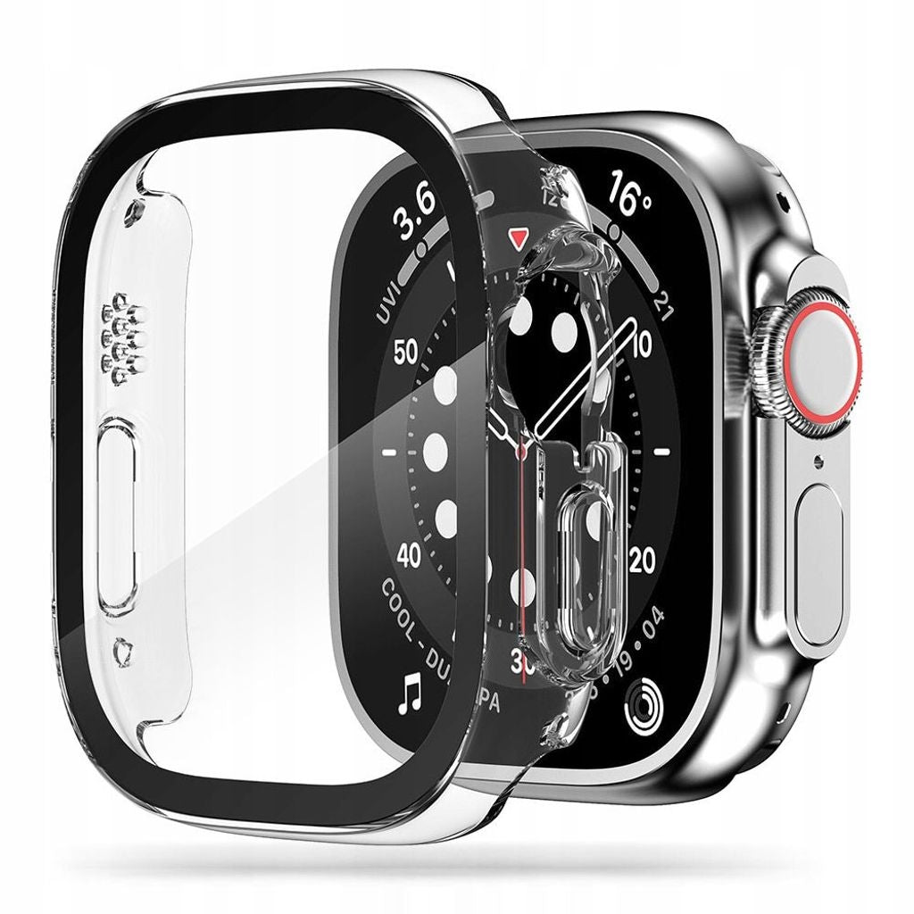 Tech-Protect Defense360-skal för Apple Watch Ultra 1/2 (49 mm) - transparent