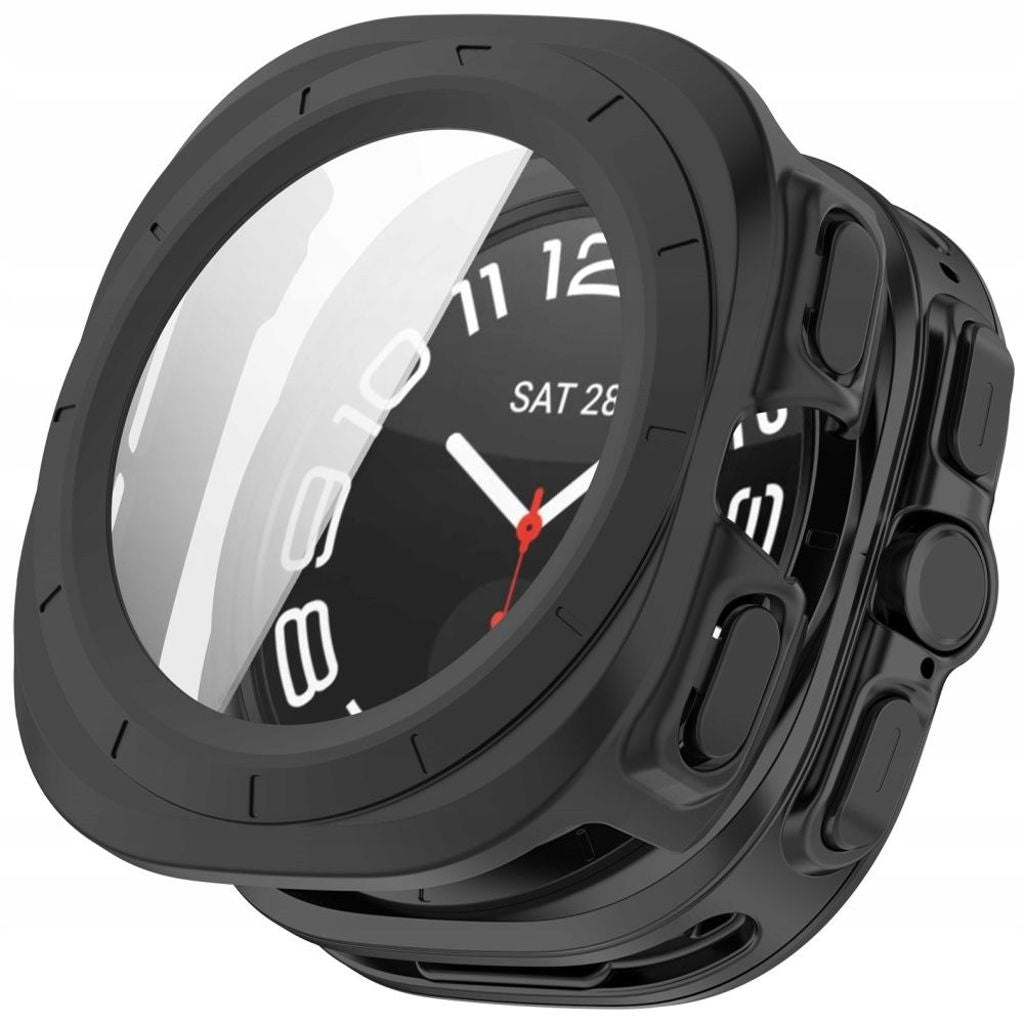 Tech-Protect Defense-skal för Samsung Galaxy Watch Ultra 47 mm - Svart