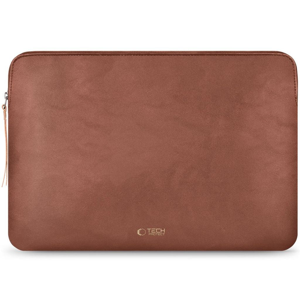 Tech-Protect Fleece Laptopväska 15-16 – Brun