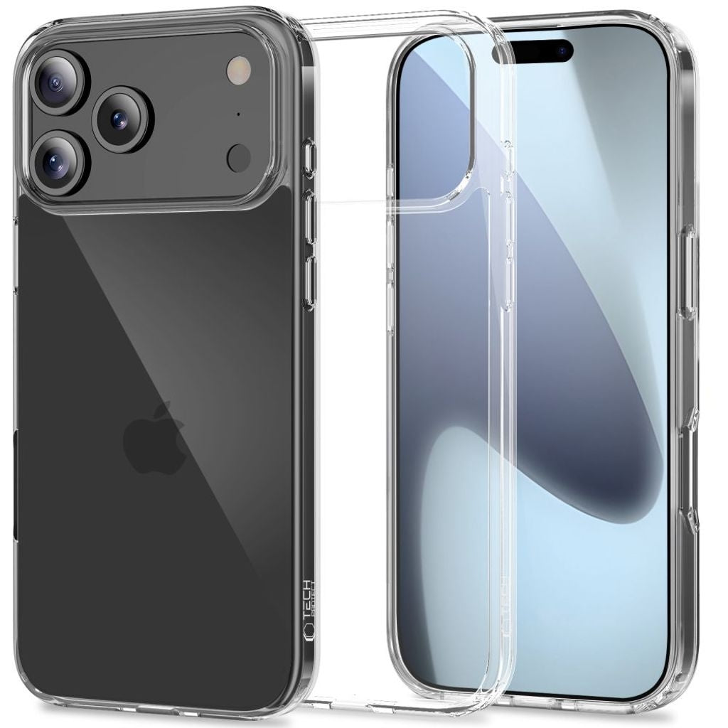 Tech-Protect FlexAir Hybrid Case for iPhone 17 Pro Max - Clear