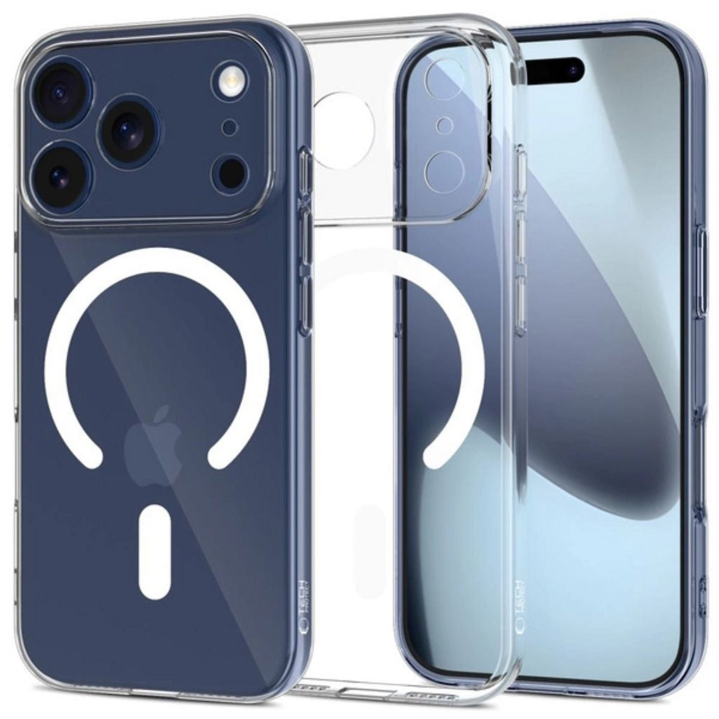 Tech-Protect FlexAir MagSafe Case for iPhone 17 Pro - Clear