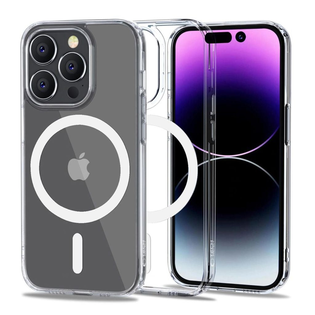 Tech-Protect Flexair Hybrid Magsafe-skal till iPhone 14 Pro Max - Transparent