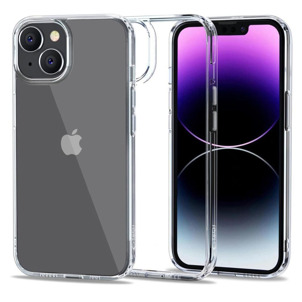 Tech-Protect Flexair Hybridskal För iPhone 14 - Genomskinlig