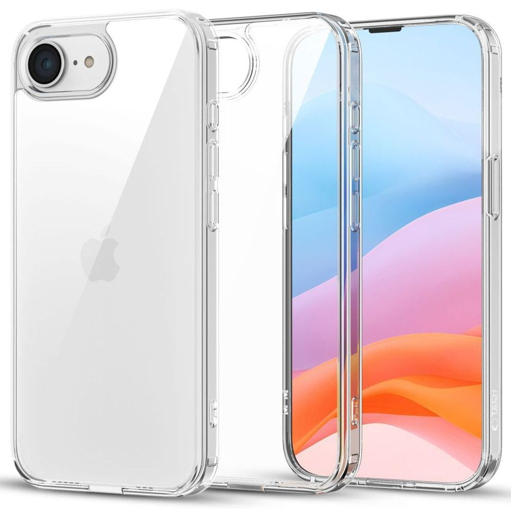 Tech-Protect Flexair Hybridskal För iPhone 16E - Genomskinlig