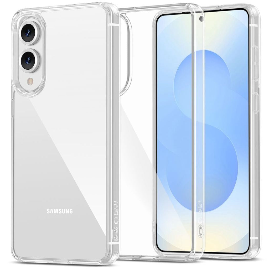 Tech-Protect Flexair Hybridskal till Samsung Galaxy S25 Edge - Transparent