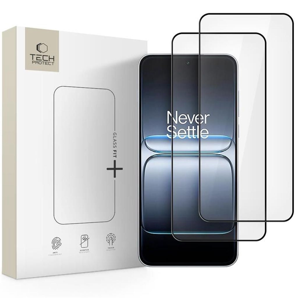 Tech-Protect Glass Fit+ 2-pack skärmskydd för OnePlus Nord 5