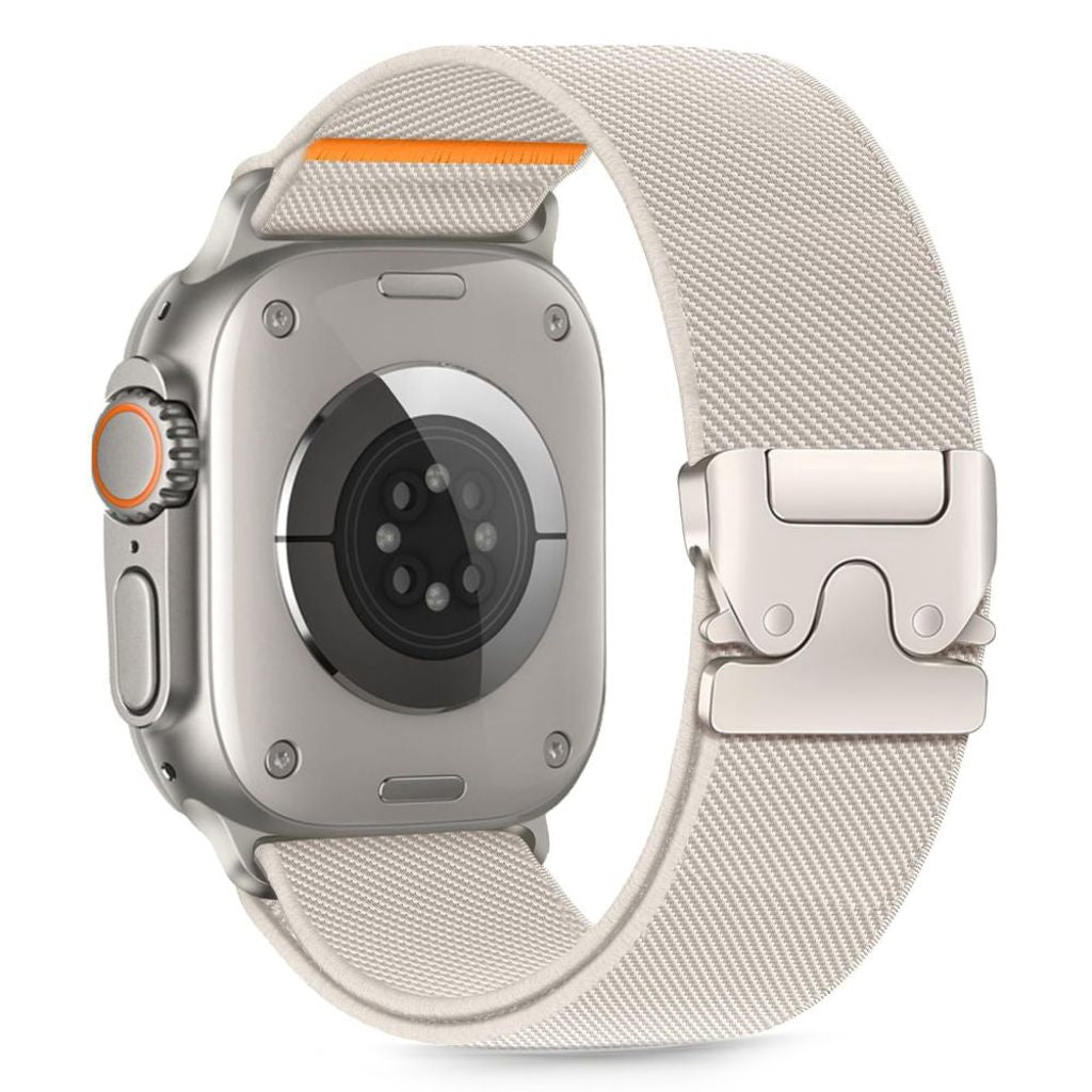 Tech-Protect Klockarmband med Nylonspänne för Apple Watch 44/45/46/49 Mm - Grå