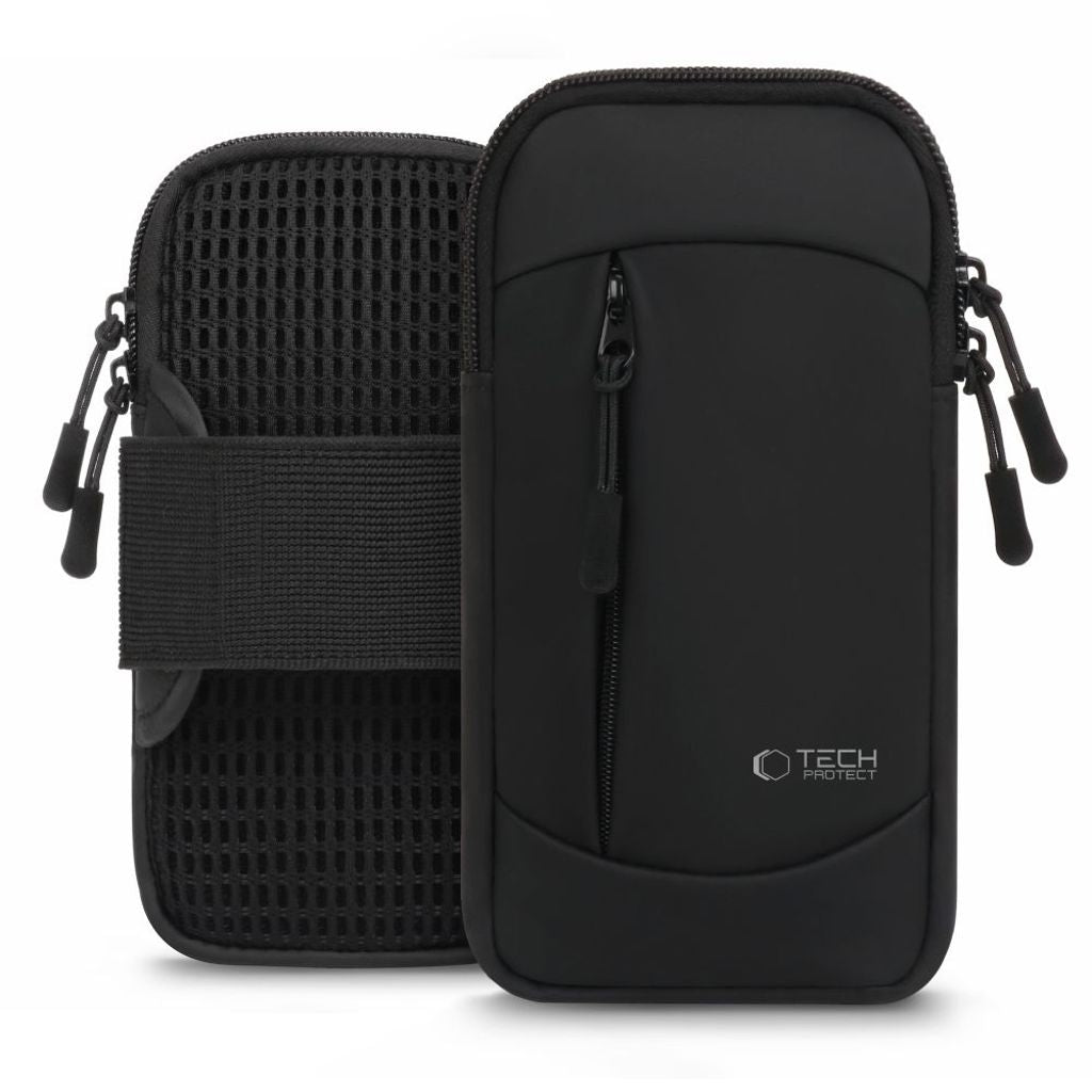 Tech-Protect M6 Universal Sportarmband – Svart