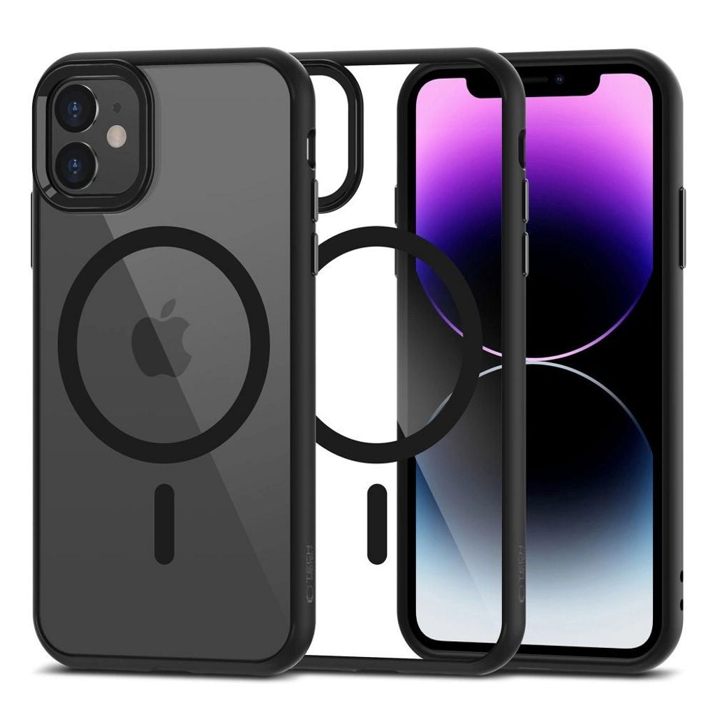 Tech-Protect MagMat MagSafe Case iPhone 11 - Clear Black