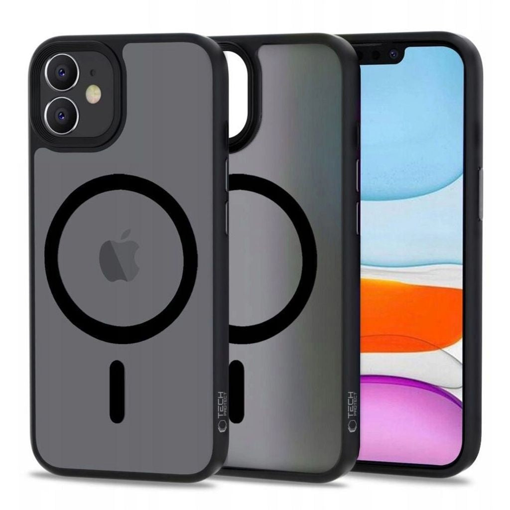 Tech-Protect MagMat MagSafe Case iPhone 11 - Matte Black