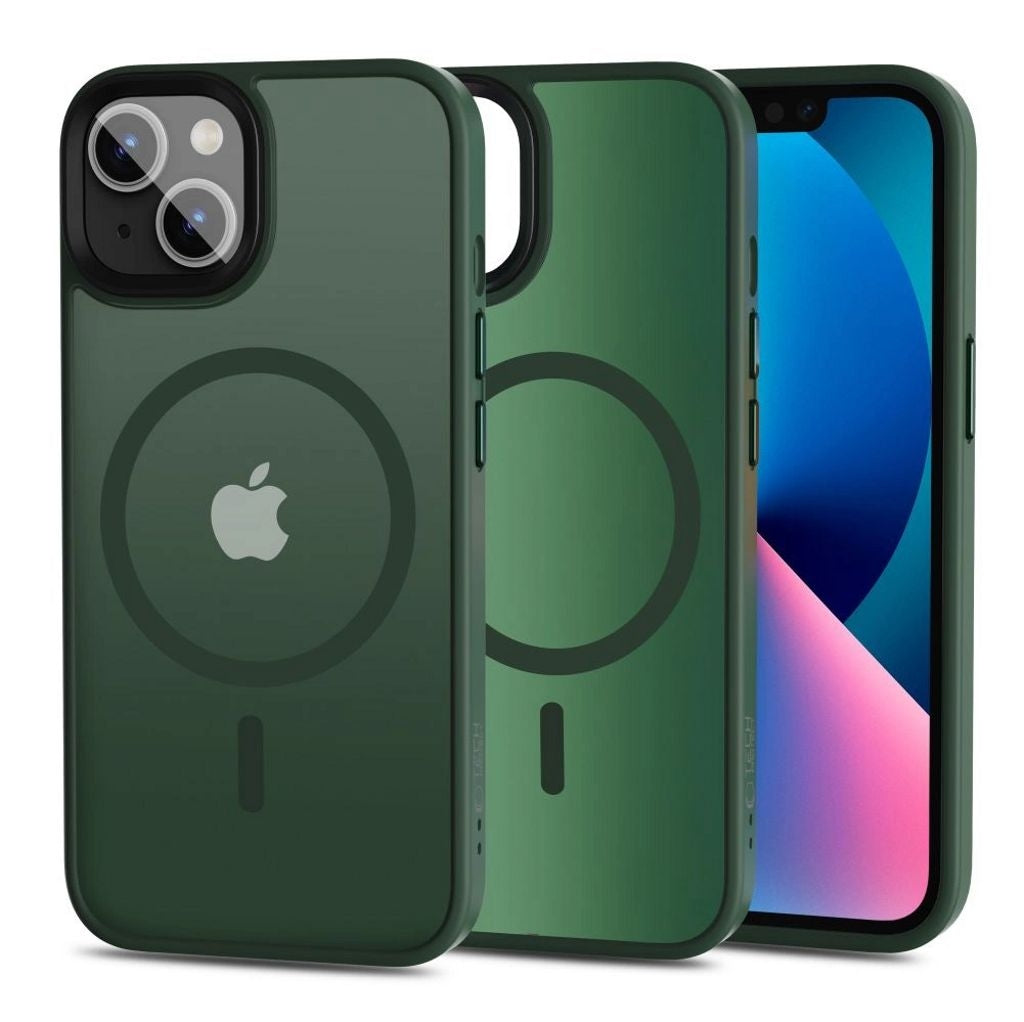 Tech-Protect MagMat MagSafe Case iPhone 13 - Matte Green