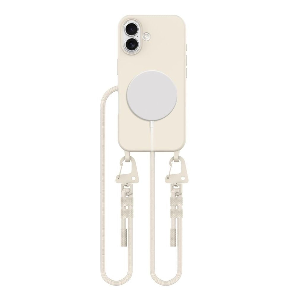 Tech-Protect Magnecklace Magsafe-skal till iPhone 16 - Beige