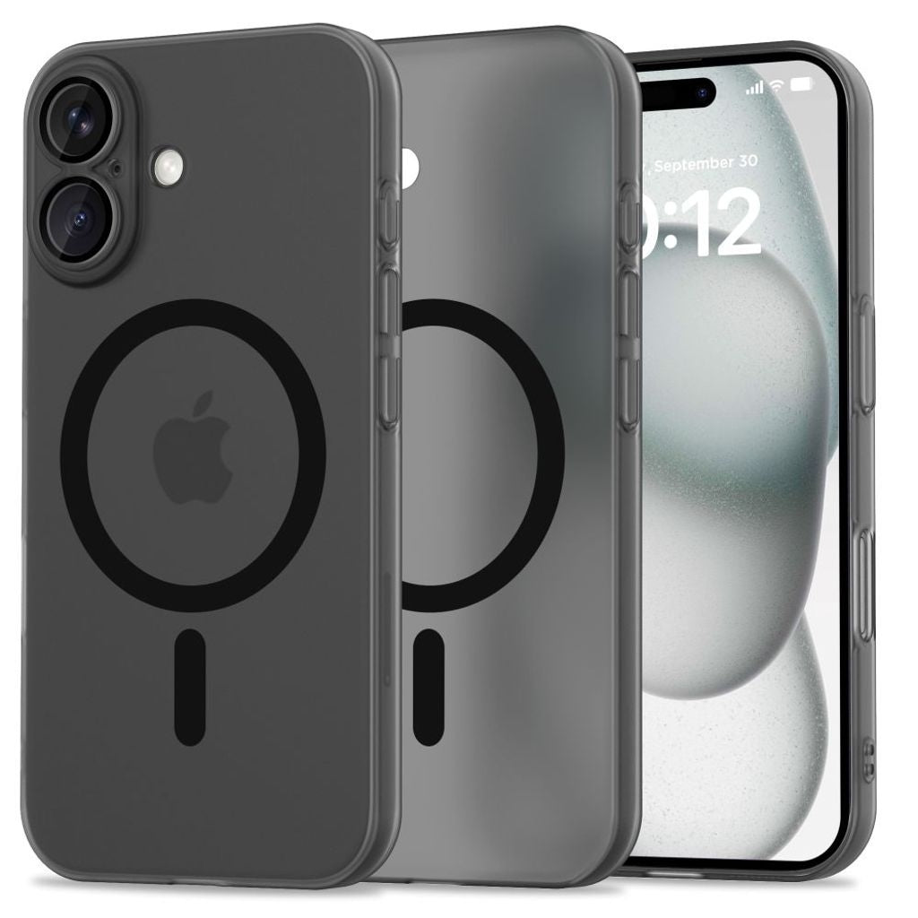 Tech-Protect Magslim Magsafe-skal för iPhone 16 - Svart