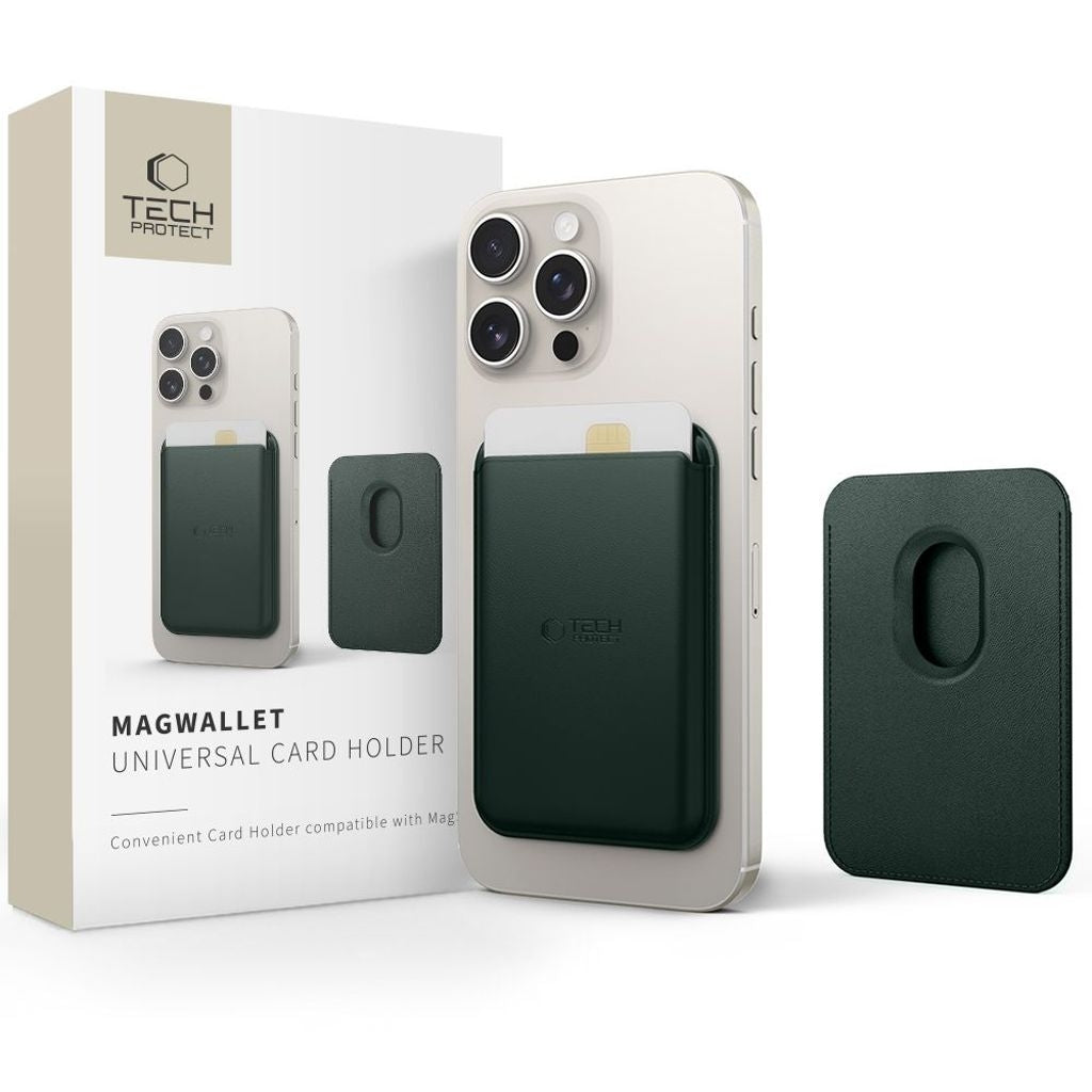 Tech-Protect Magwallet Magsafe Korthållare – Grön