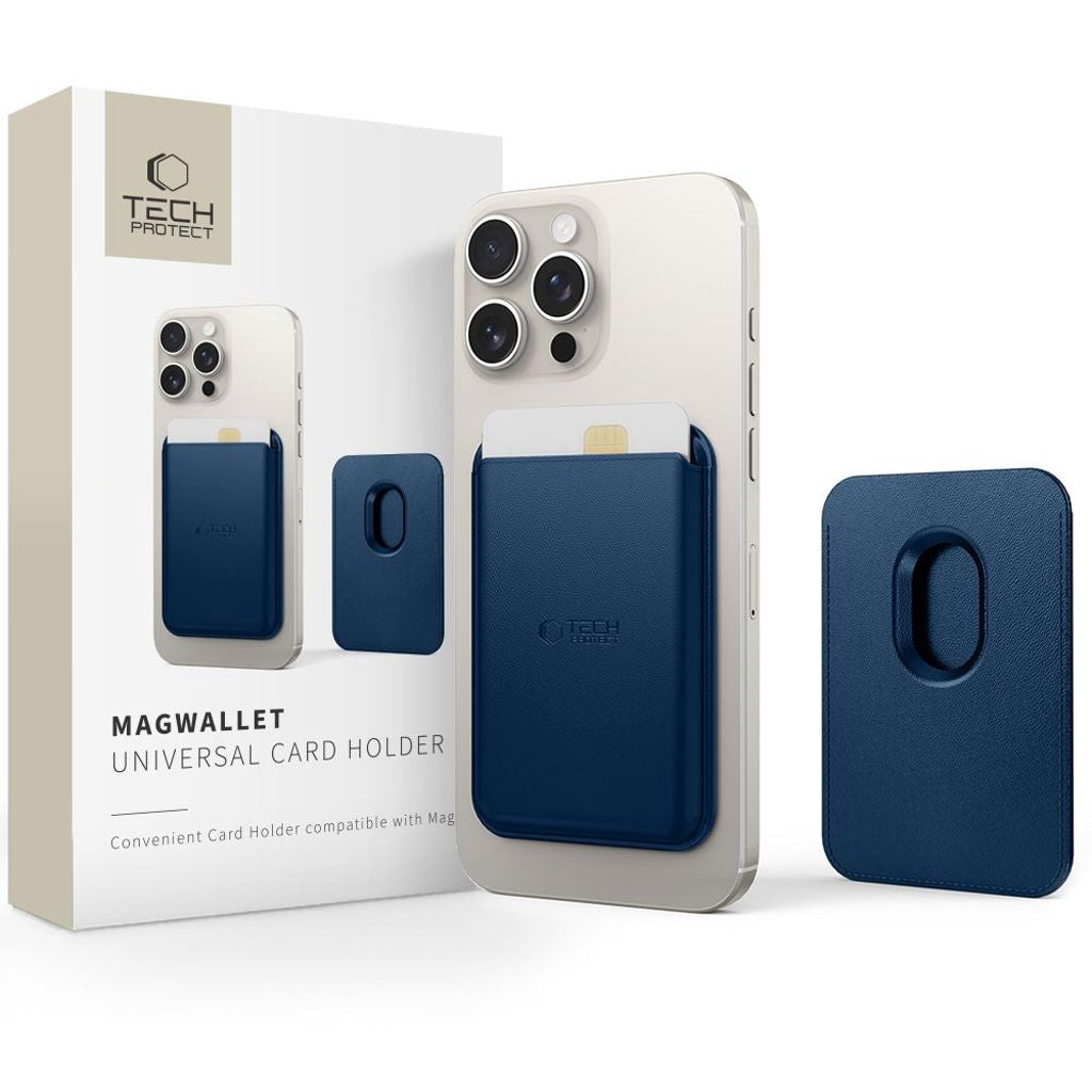 Tech-Protect Magwallet Magsafe Wallet – Blå