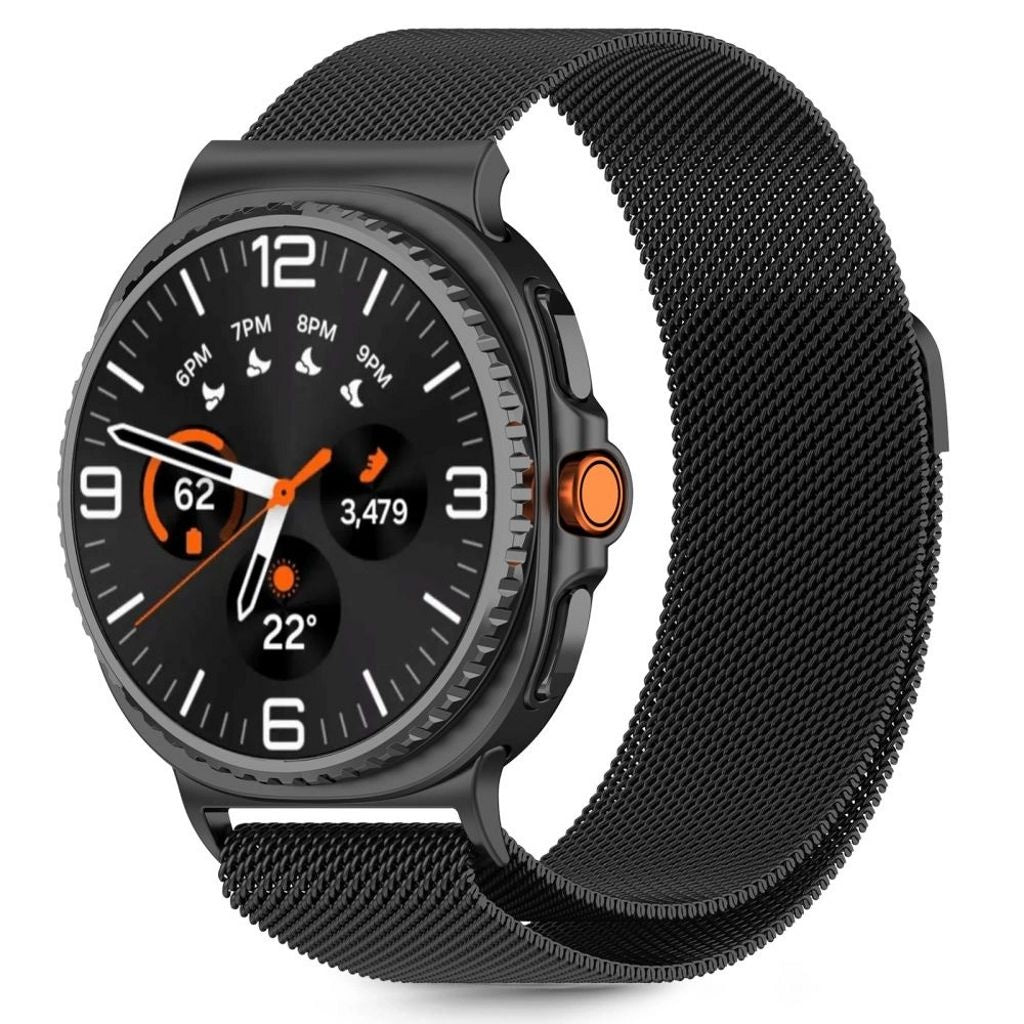 Tech-Protect Milanese Band Watch Strap Samsung Galaxy Watch 8/8 Classic - Black