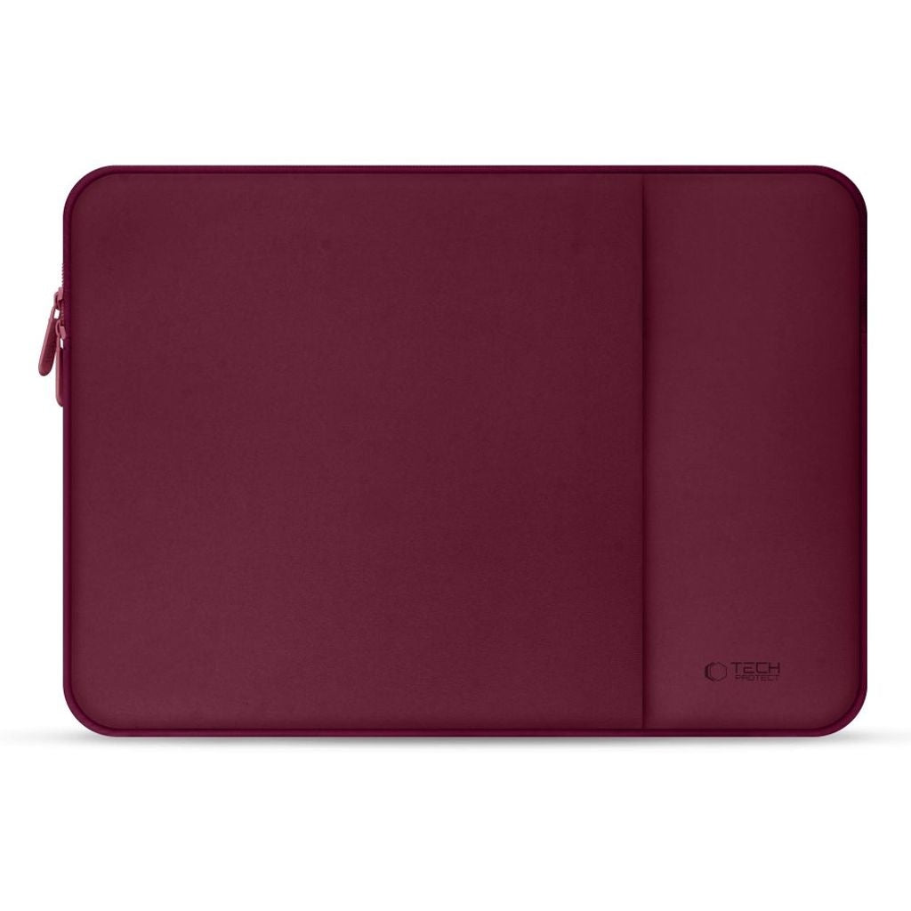 Tech-Protect Neopren Laptopväska 15–16" – Vinröd
