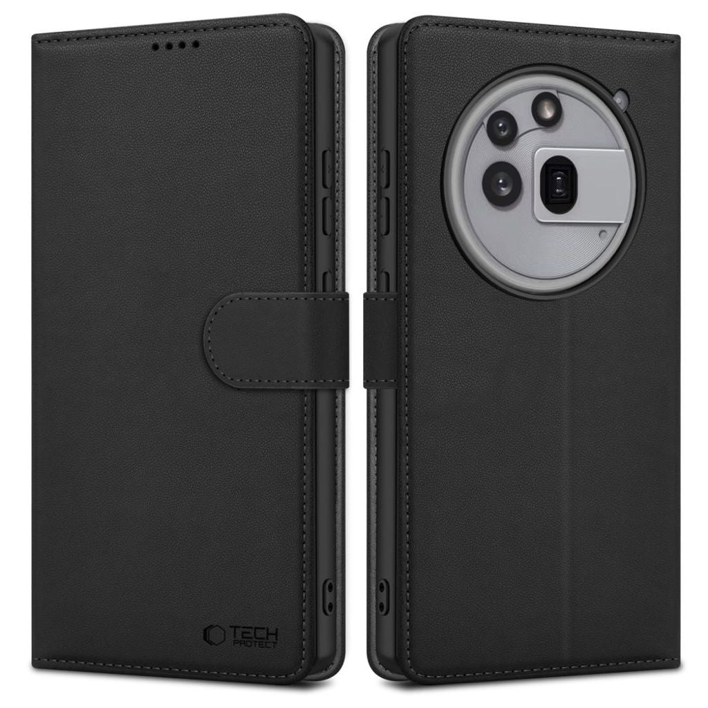 Tech-Protect Plånboksfodral För Nothing Phone 3A Pro - Mattsvart