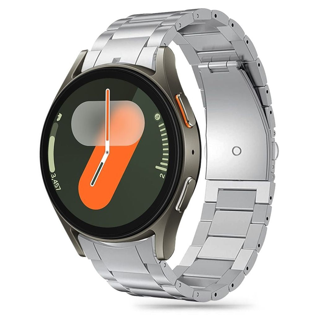 Tech-Protect Rostfritt Klockarmband Galaxy Watch 4/5/5 Pro/6/7/Fe - Silver
