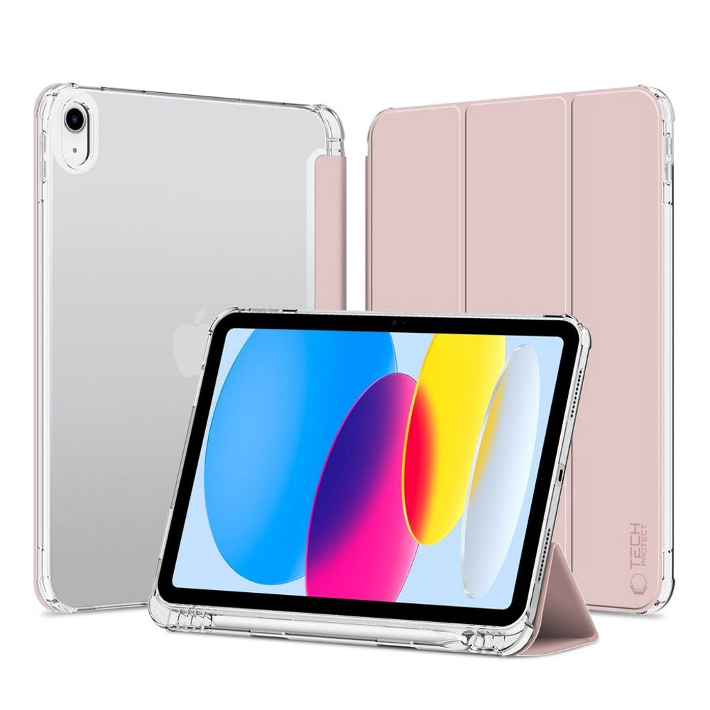 Tech-Protect SC Pen Hybridfodral för iPad 10:e generationen 2022 10,9" - Rosa