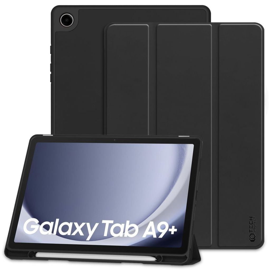 Tech-Protect SC Pen-fodral för Samsung Galaxy Tab A9 Plus 11" (X210/X215/X216) - Svart