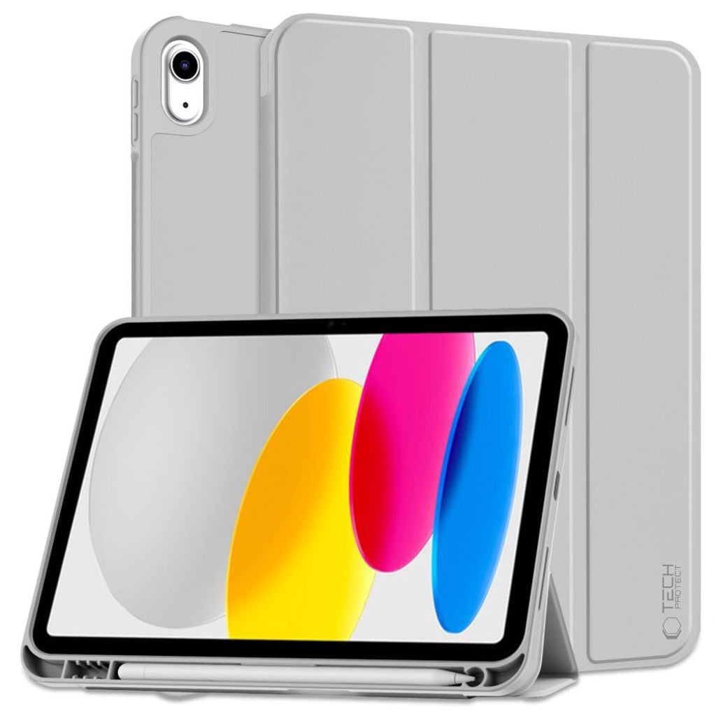 Tech-Protect SC Pen-fodral för iPad 10:e generationen 2022 10,9" - Grå