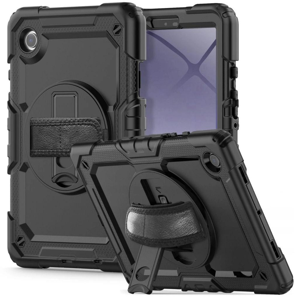 Tech-Protect Samsung Galaxy Tab A9 Solid360 Case - Black