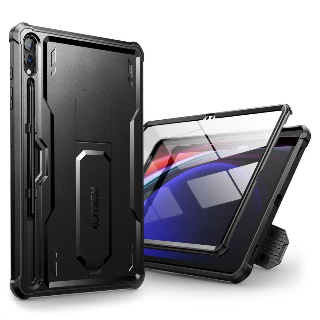 Tech-Protect Samsung Galaxy Tab S9+ 12.4" Kevlar Pro Case - Black
