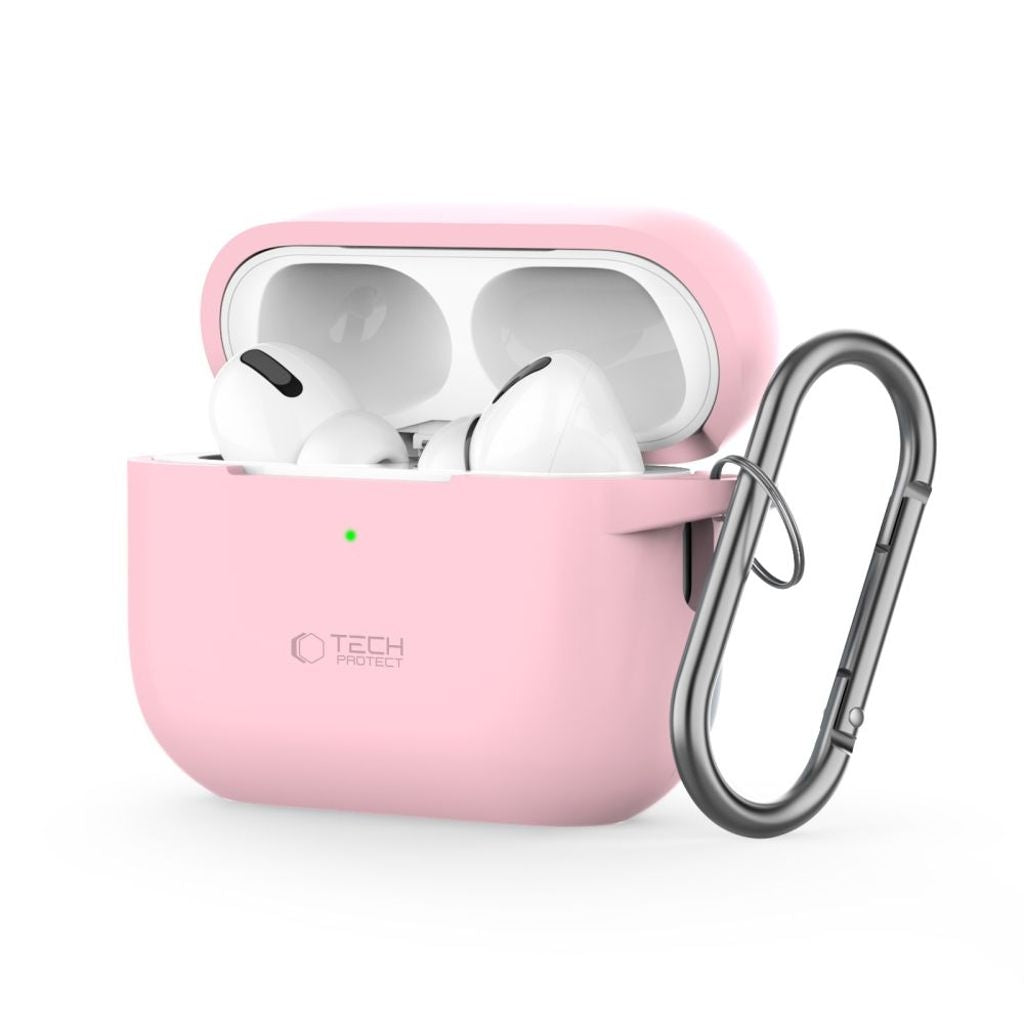 Tech-Protect Silikon Krokfodral För Airpods Pro 1 / 2 - Rosa