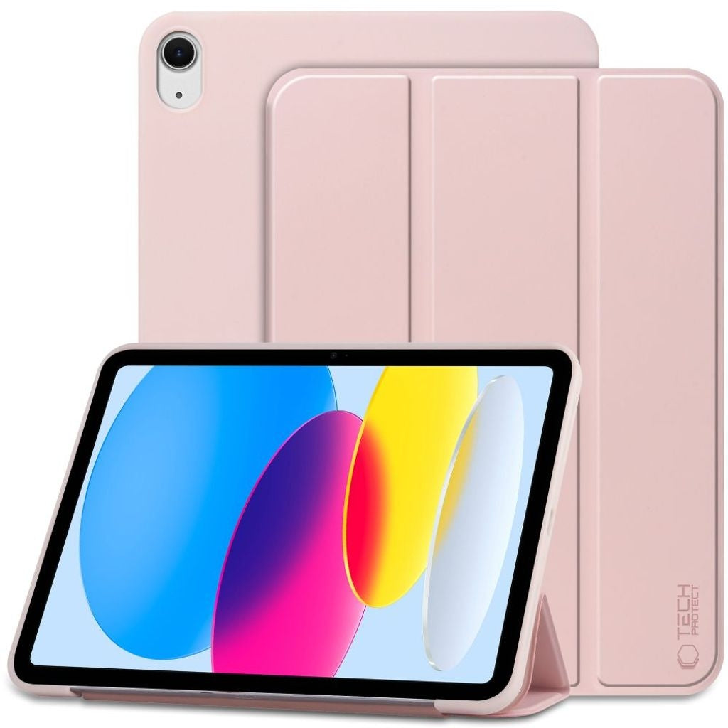 Tech-Protect Smartcase Tri-Fold Fodral För iPad 10:e Gen 2022 10.9" - Rosa