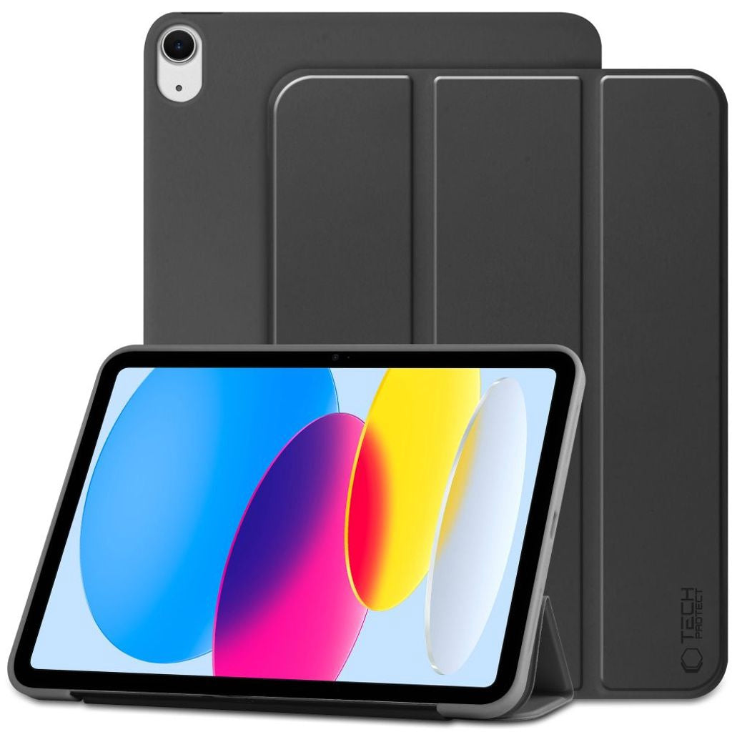 Tech-Protect Smartcase Tri-Fold Fodral För iPad 10:e Gen 2022 10.9" - Svart