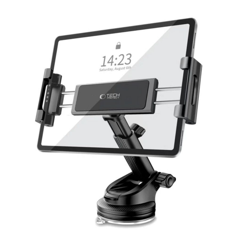 Tech-Protect V4 Holder Tablet Car Dashboard Mount - Black